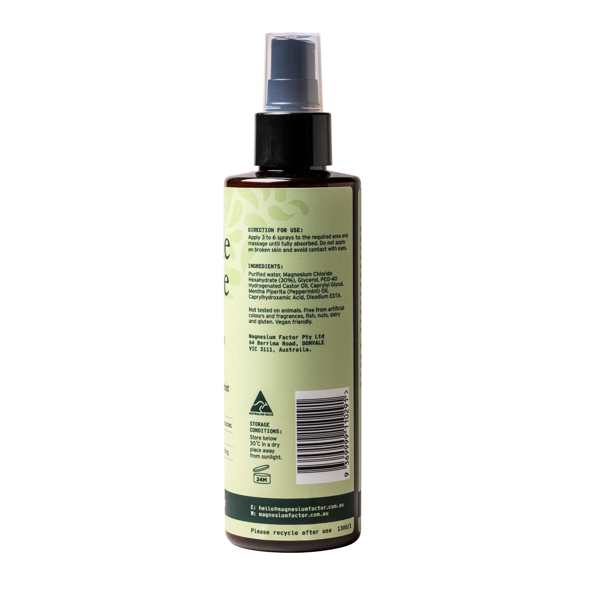 Muscle Soothe Magnesium Spray 200ml