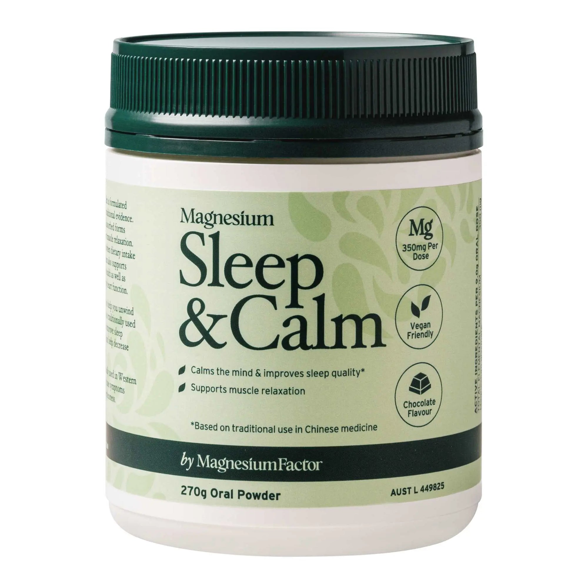 Magnesium Sleep &amp; Calm 270g - MagnesiumFactor